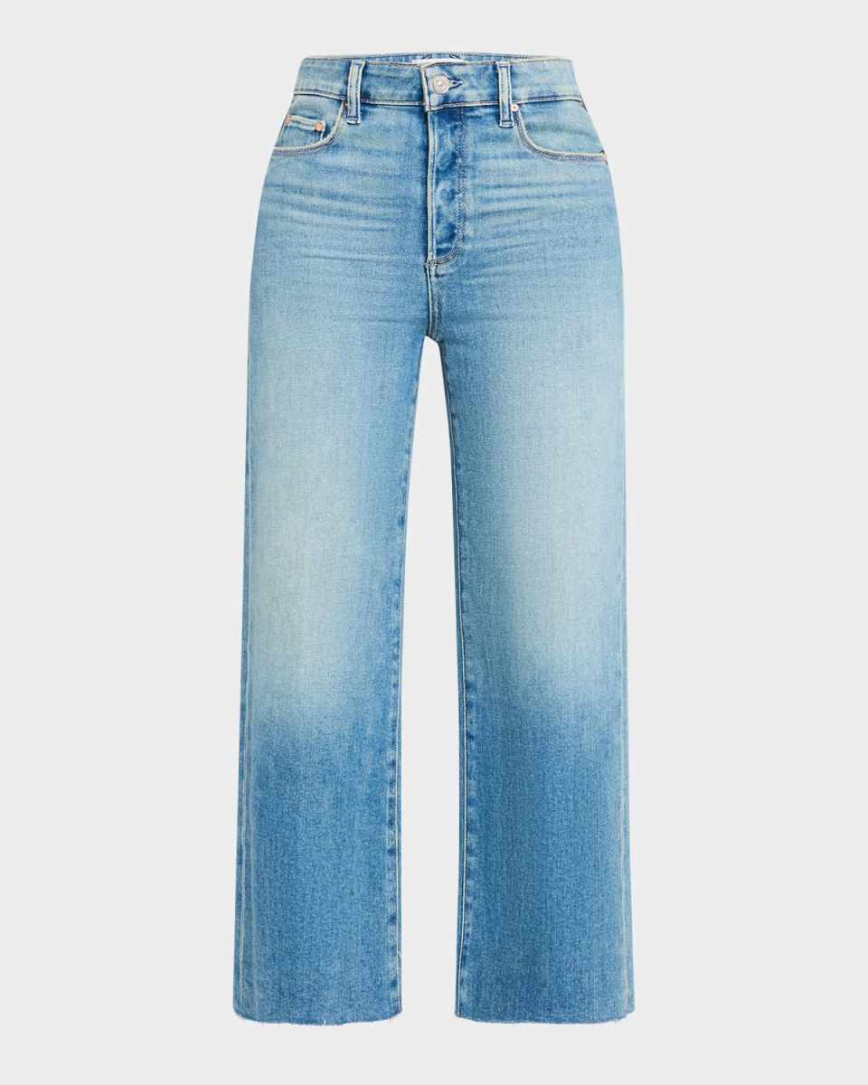 Anessa Cropped Raw Hem Jeans